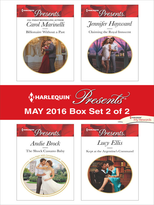 Title details for Harlequin Presents May 2016, Box Set 2 of 2 by Carol Marinelli - Available